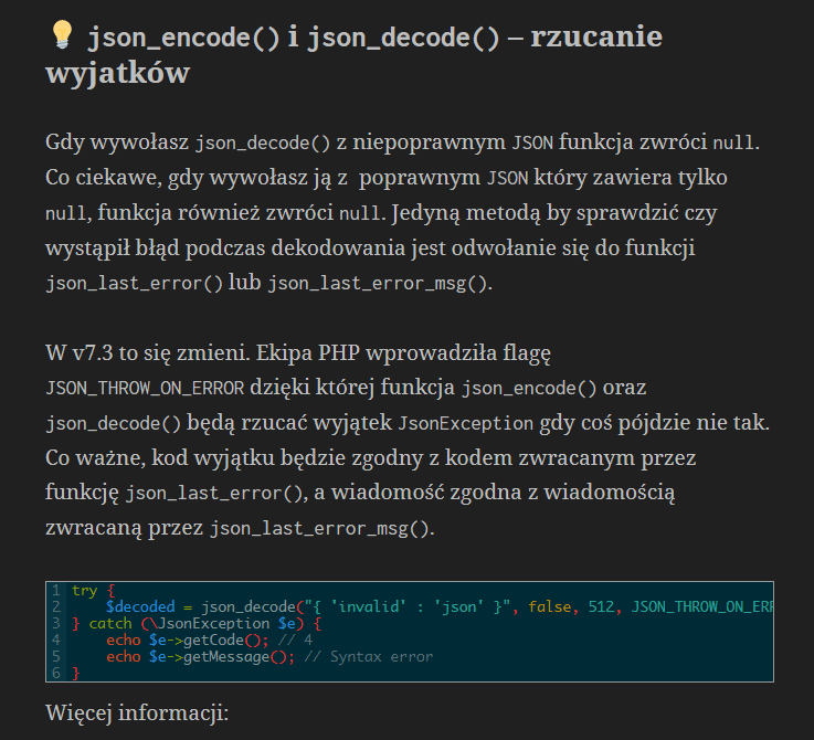 json_encode